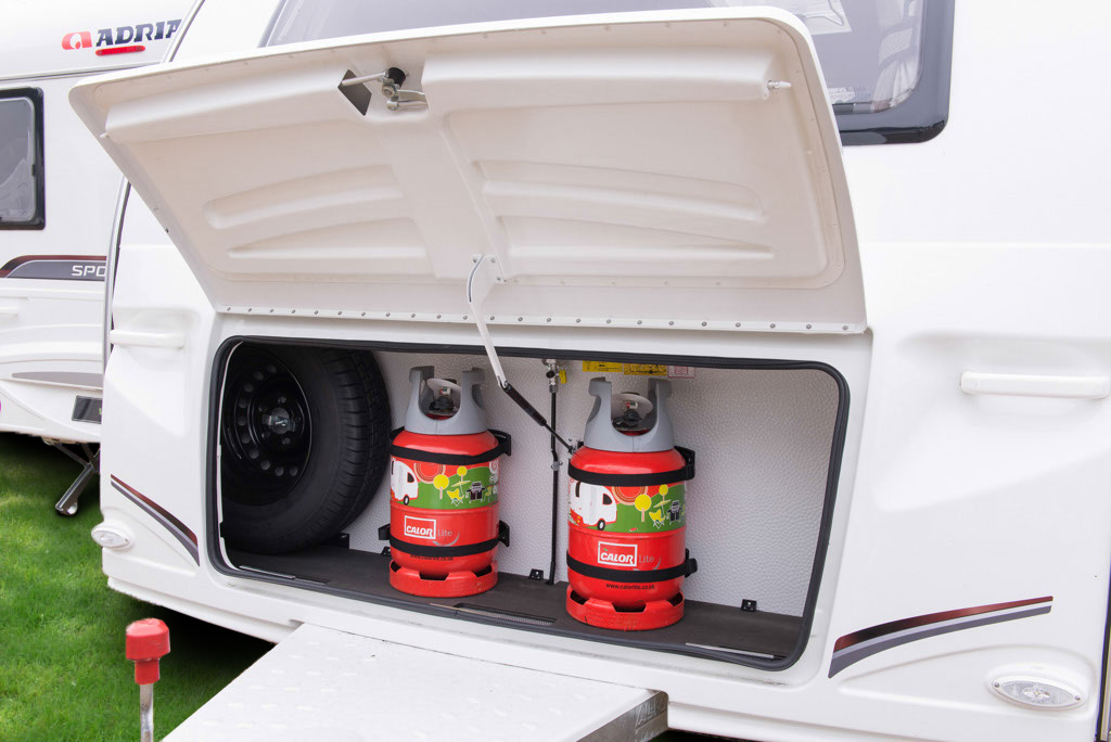 2014 Sportline large front gas locker