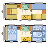 Adria Sportline Dk layout
