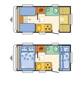 Adria Sportline DS layout