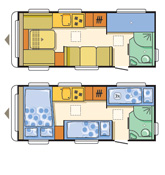 Adria Sportline Dk layout